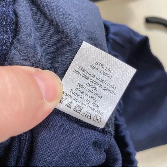 J. Crew factory linen Blend shorts size small - Picture 3 of 6